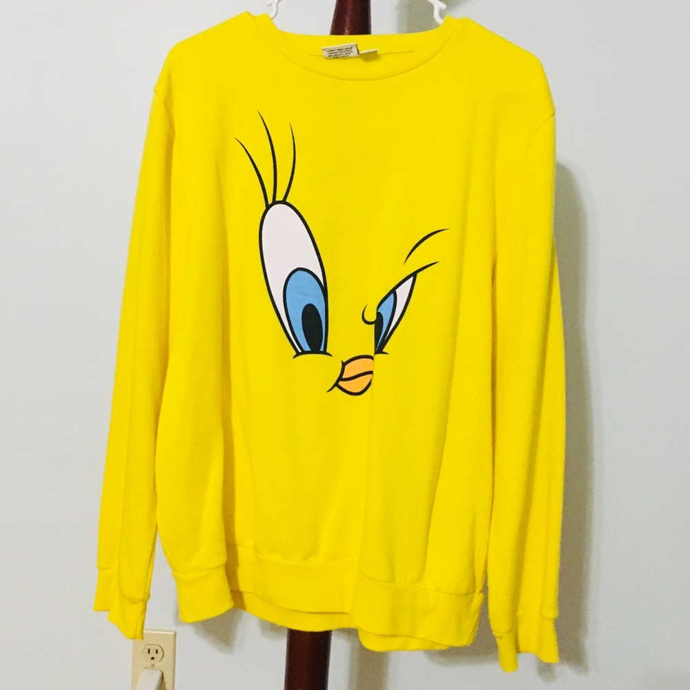 (Size 12) Tweety Bird Sweatshirt (Looney Tunes)